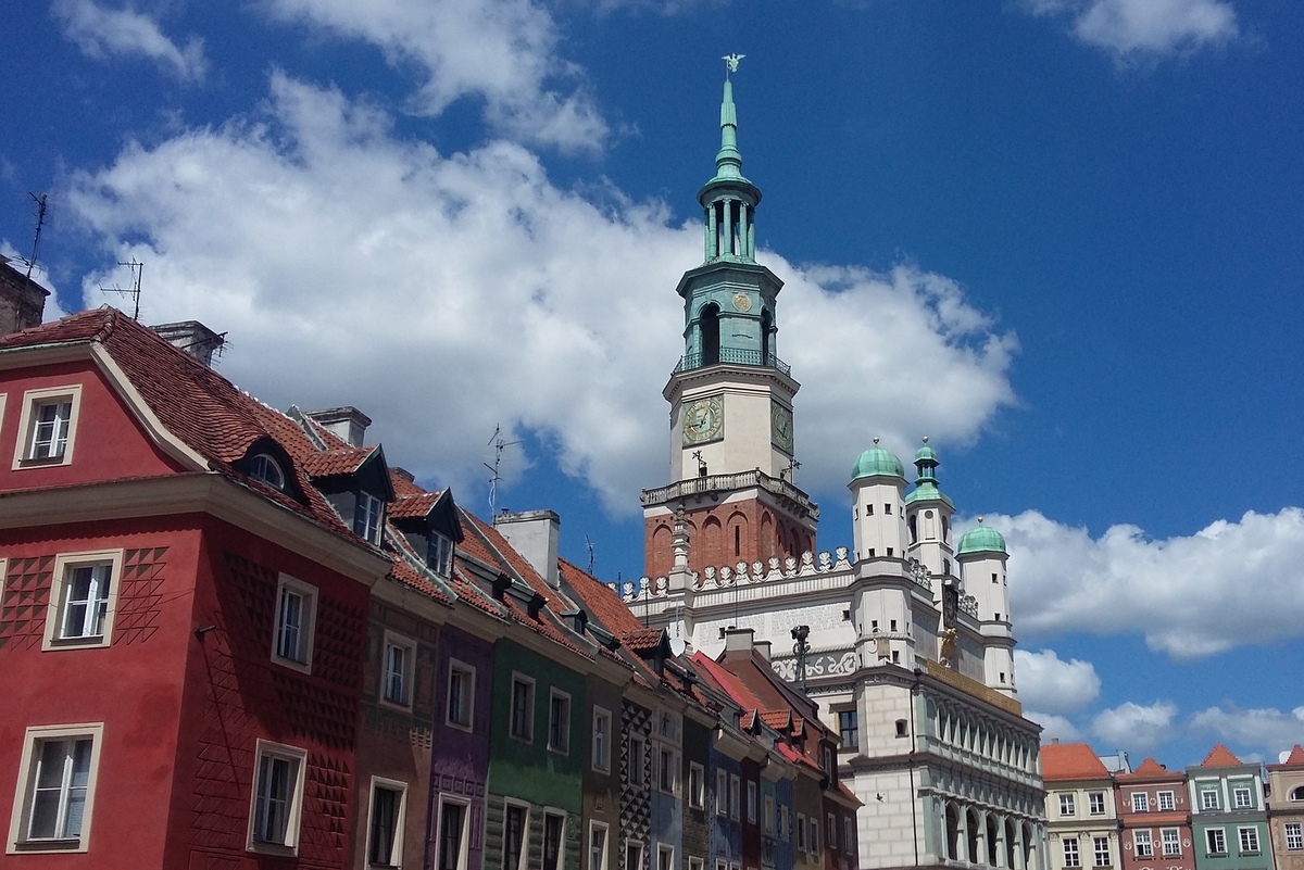 ratusz poznański lato - Szymon Mazur