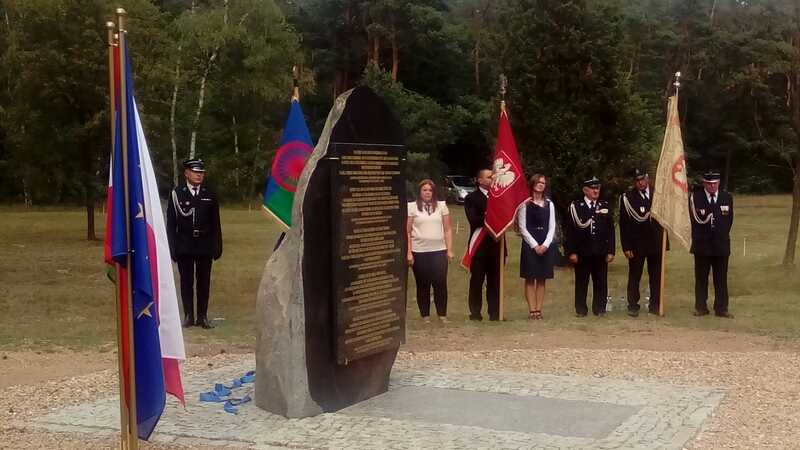 Pomnik Romów i Sinti w Chełmnie - Emilia Chudzińska