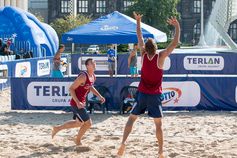 Turniej siatkówki plażowej pl. Wolności - Anna Adamczyk
