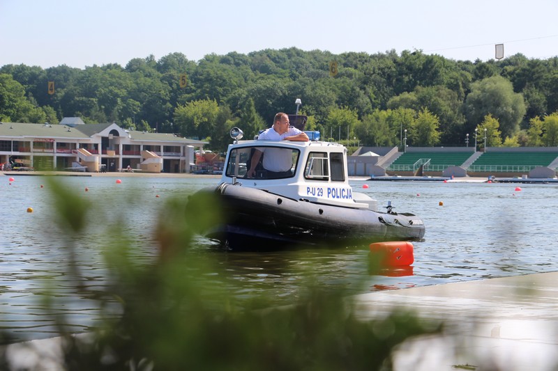 motorówka na malcie - Straż Pożarna Poznań