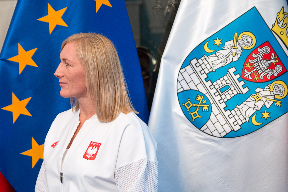 Monika Michalik, brązowa medalistka - Anna Adamczyk