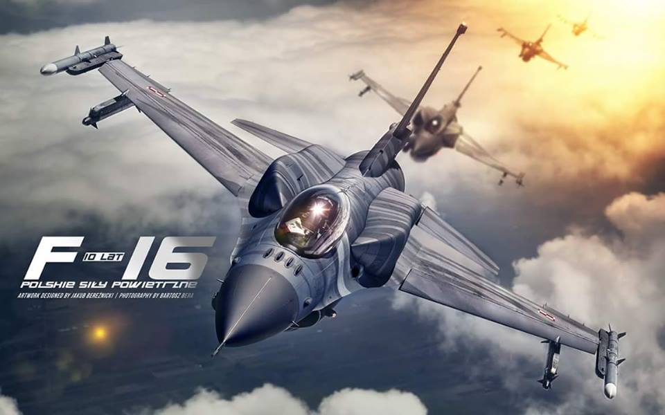 f-16 10 lat - Polskie Siły Powietrzne