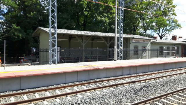 płot na peronie - Anna Skoczek