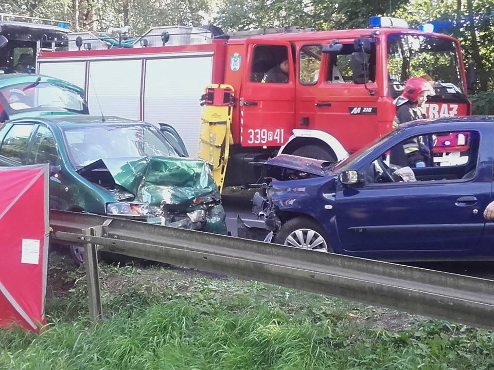 głuszyna zderzenie - EuroHol Poznań 