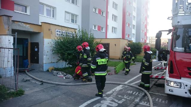 mały pożar mieszkania - Wojciech Sikorski