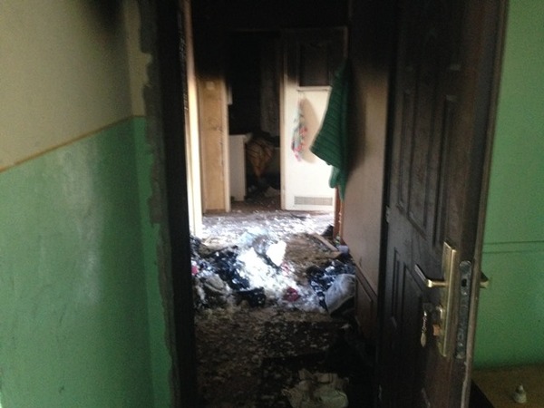 spalone w pożarze - Straż Pożarna Gniezno