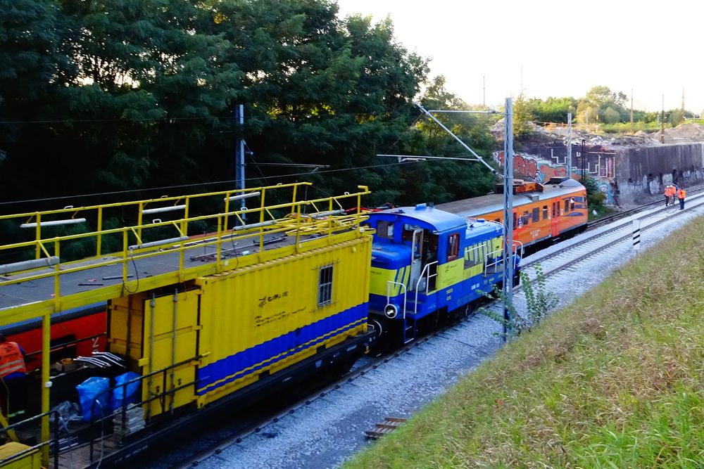 zerwana trakcja na wagonie (3) - Maciej Kluczka