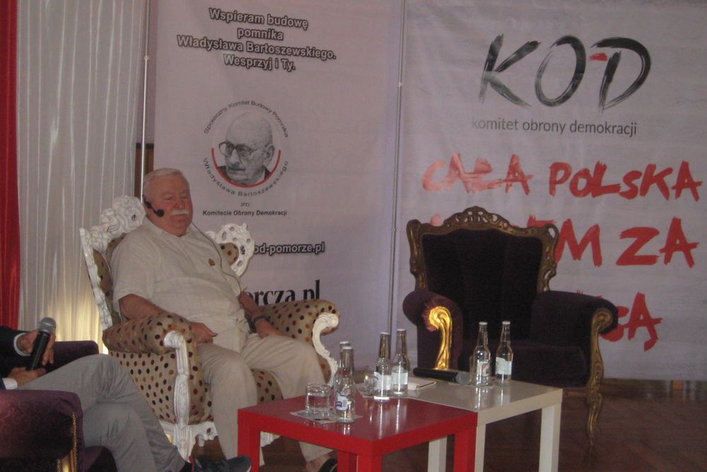 wałęsa spotkanie muniak - Rafał Muniak