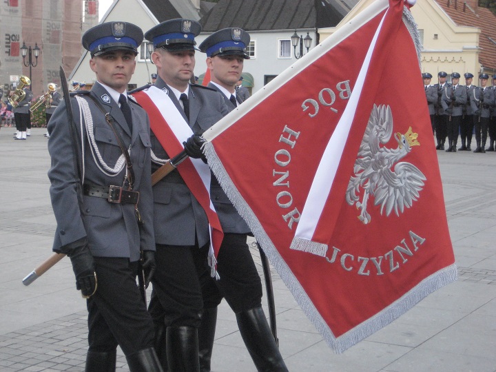 sztandar KPP Środa 4 - Rafał Regulski