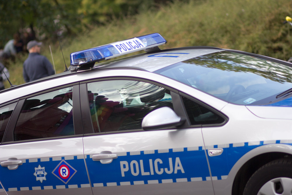 Marsz Równości 2016 radiowozy policyjne - Tomasz Żmudziński