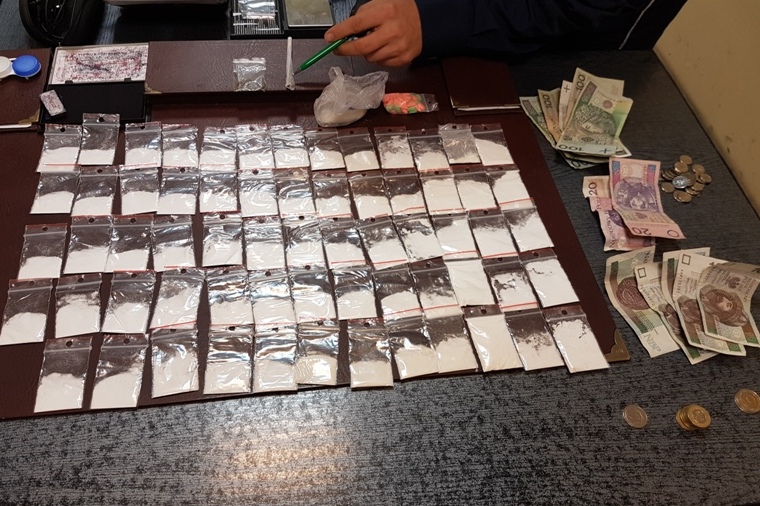 amfetamina u motocyklisty - Policja Piła