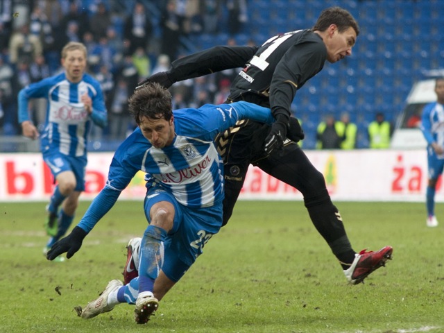 20110220 - Poznań, Lech - Polonia Warszawa 062 - Przemek Modliński