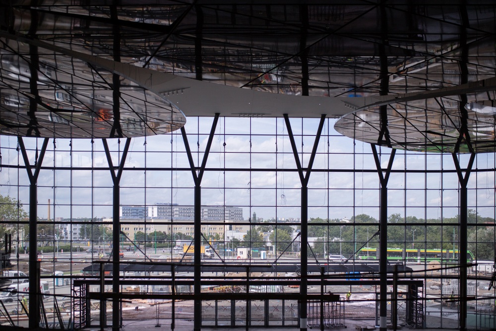 posnania elewacja szklana - CH Posnania