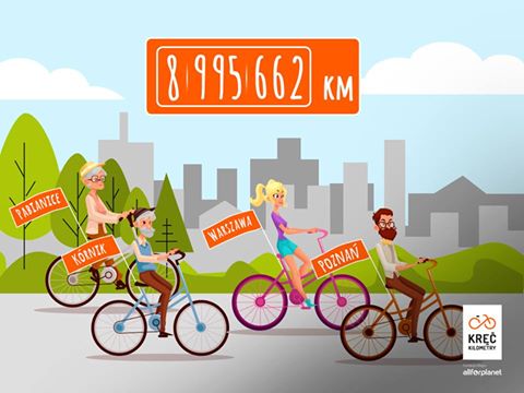 kręć kilometry - All for Planet