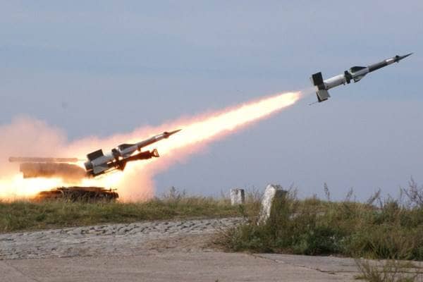 rakiety przeciwlotnicze lecą - Śląska Brygada Rakietowa