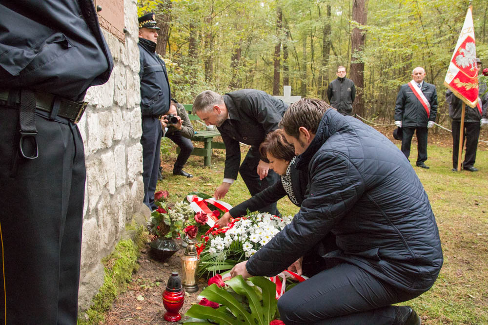 Uroczystość w Lasach Zakrzewskich