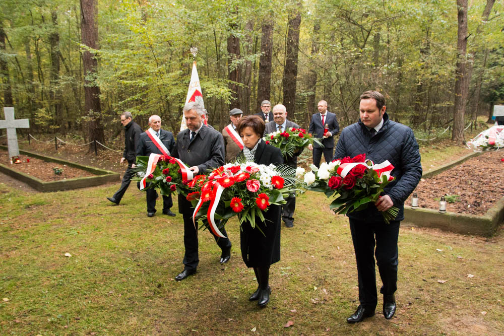 Uroczystość w Lasach Zakrzewskich