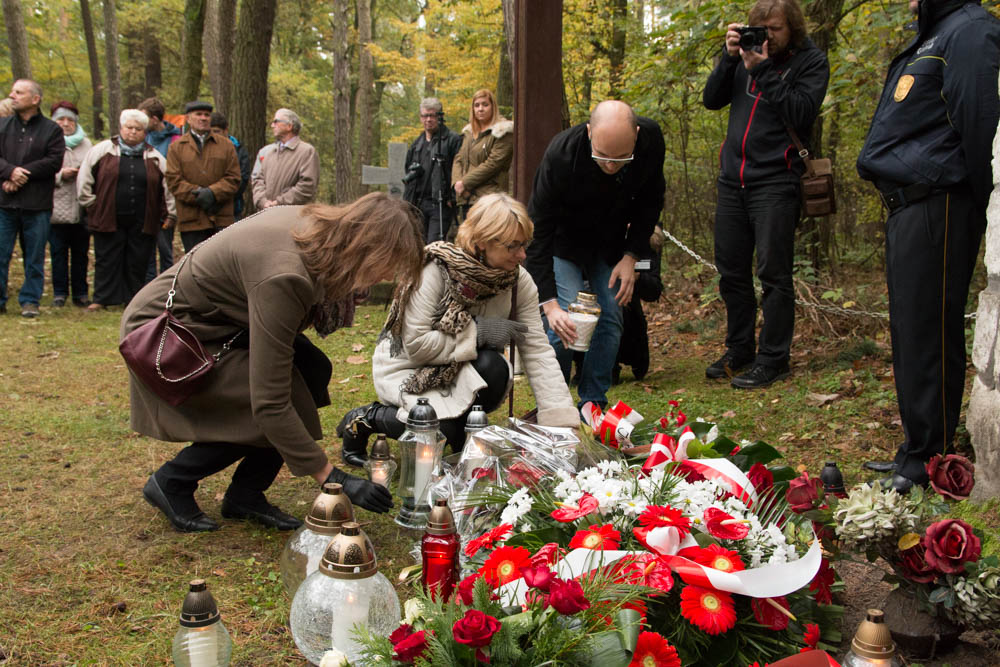 Uroczystość w Lasach Zakrzewskich