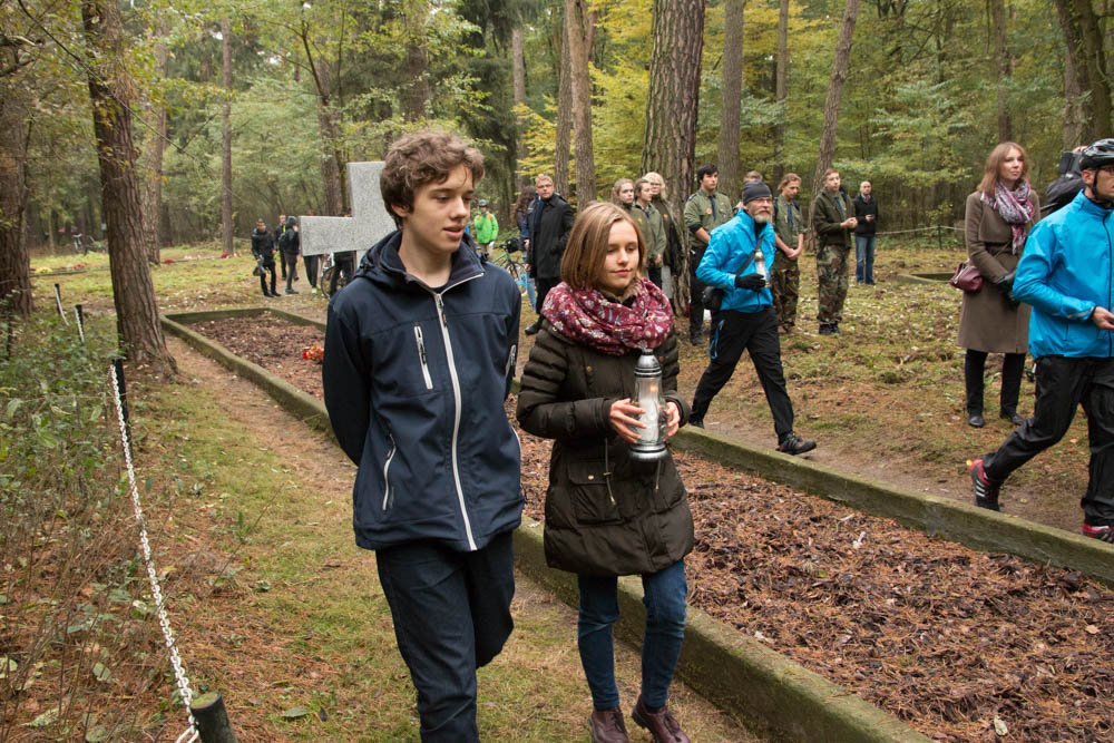 Uroczystość w Lasach Zakrzewskich