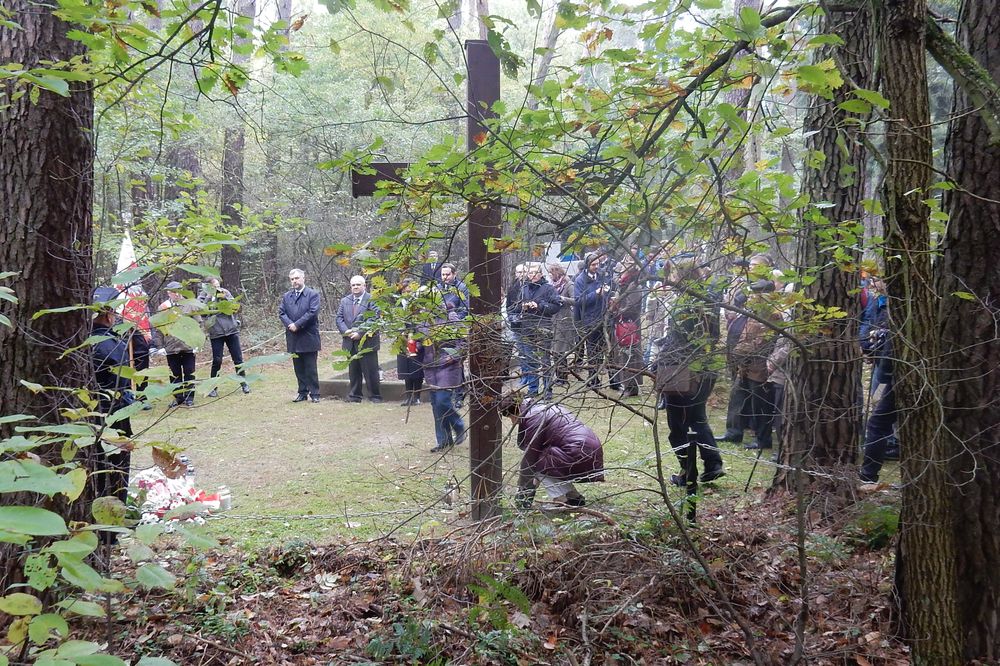 Uroczystość w Lasach Zakrzewskich