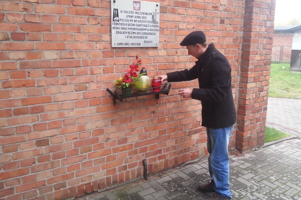 W hołdzie rozstrzelanym w gminie Warlubie
