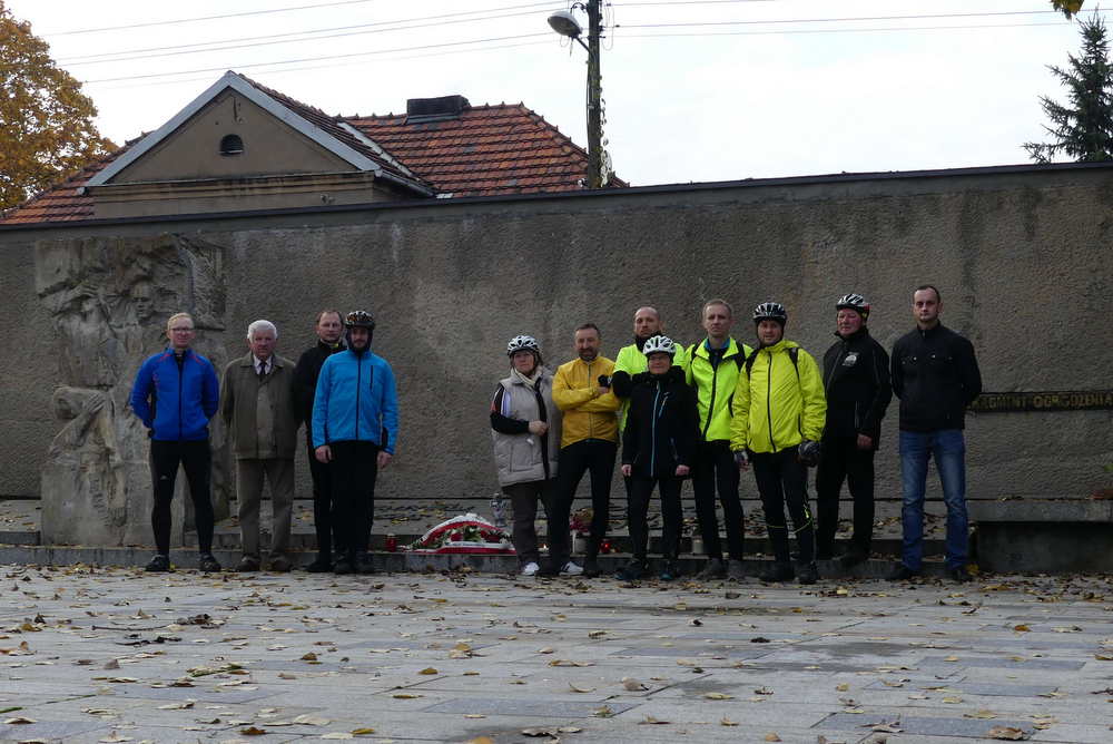 Rajd rowerowy szlakiem miejsc pamięci