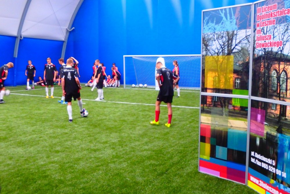 hala piłkarska - UM Leszno
