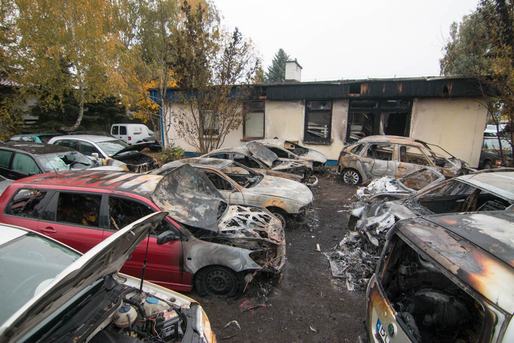 spalone auta (3) - Wojtek Wardejn