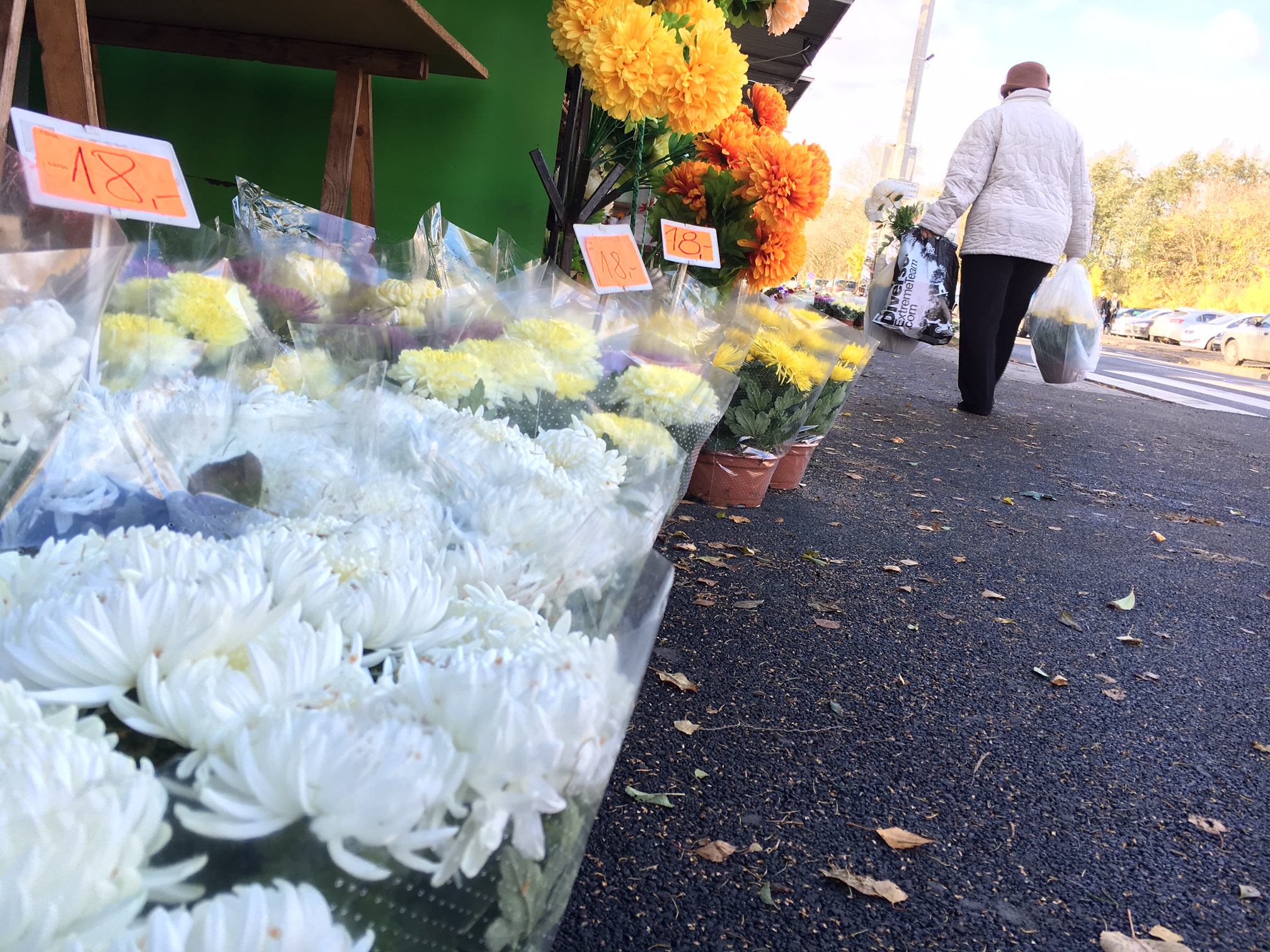 cmentarz droga - Wojtek Wardejn