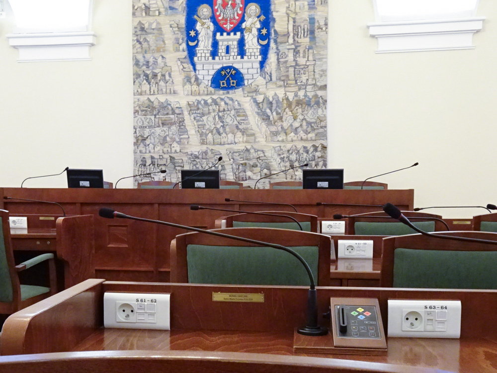 sala sesyjna sesja rady miasta poznania - Szymon Mazur