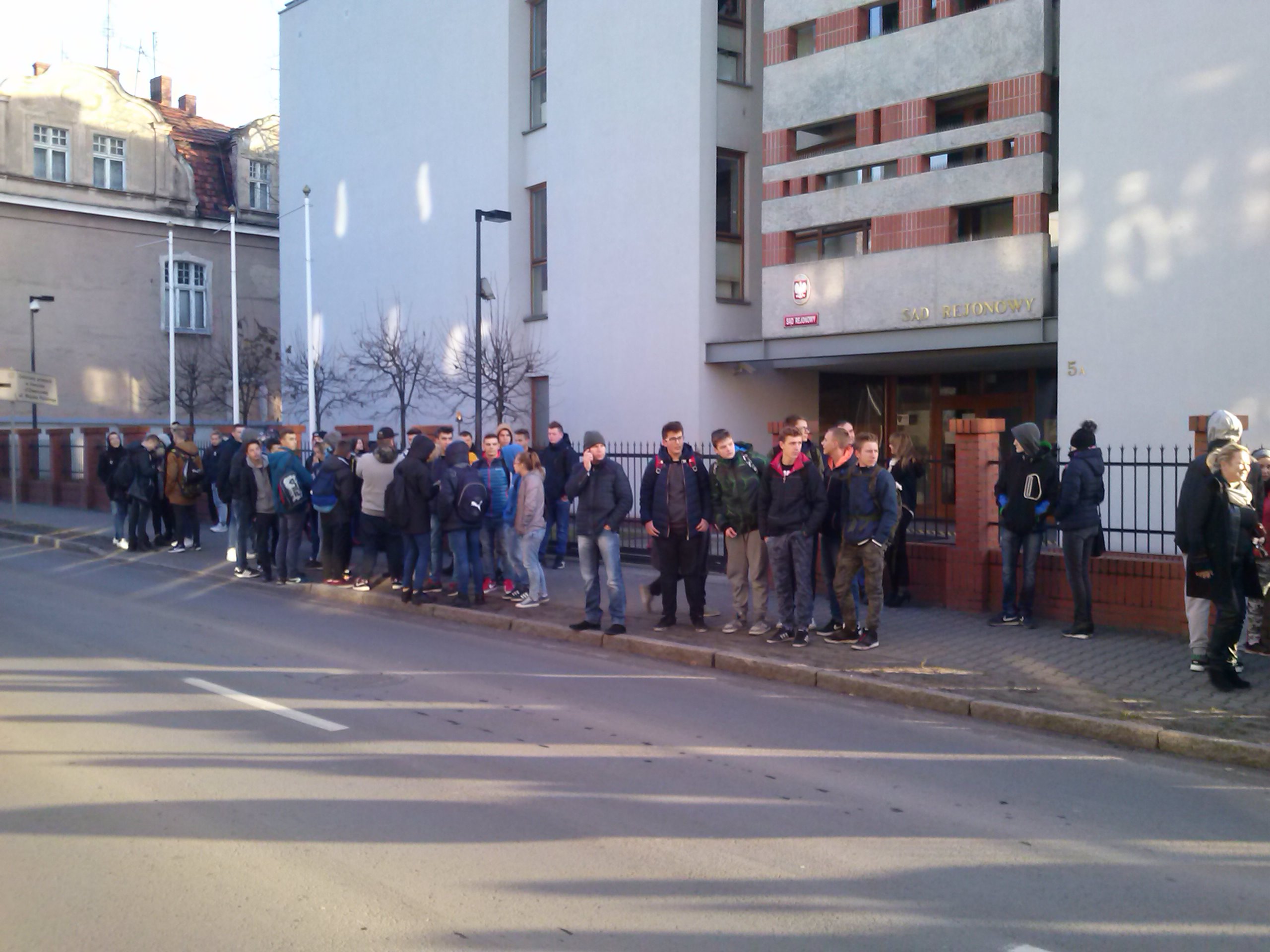 Protest Szamotuły - Andrzej Ciborski