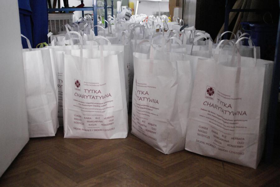 tytka charytatywna - Caritas