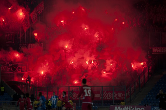 20110227 Lech - Widzew Łódź - Przemek Modliński