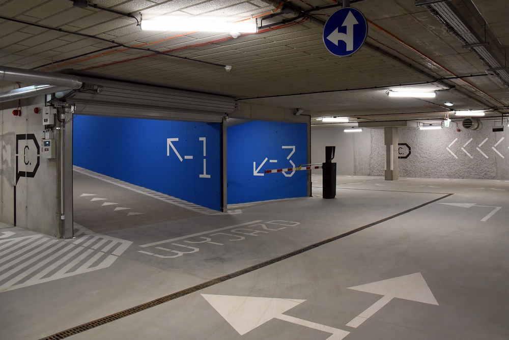 parking wielopoziomowy za bramką - Urząd Miasta Poznania