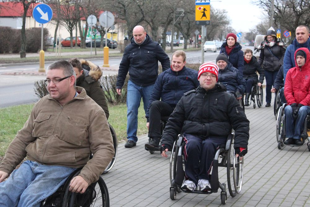 spacer niepełnosprawnych przez konin - Aleksandra Braciszewska
