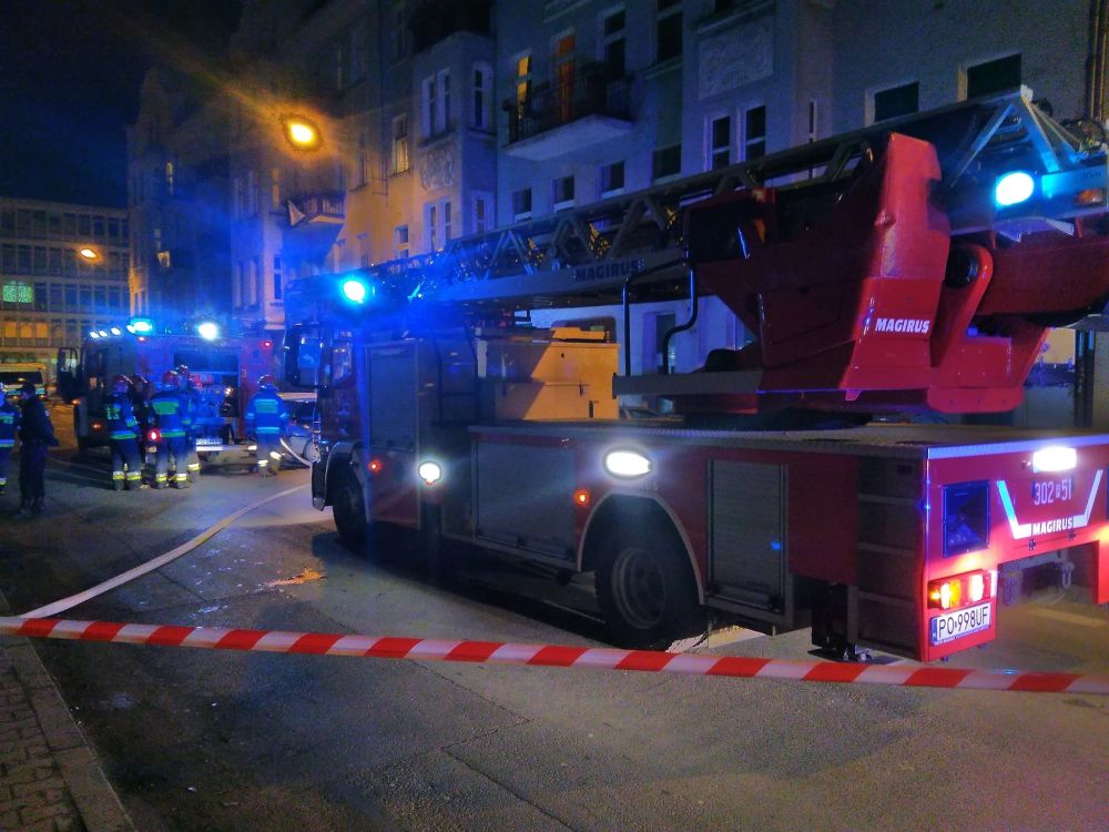 pożar jeżyce - strazacki.pl