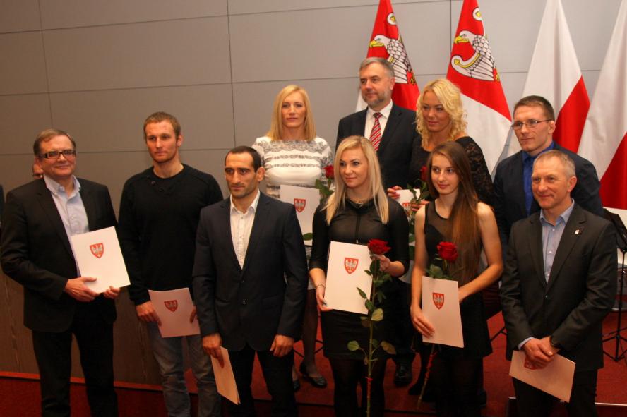 sportowcy u marszałka - UMWW