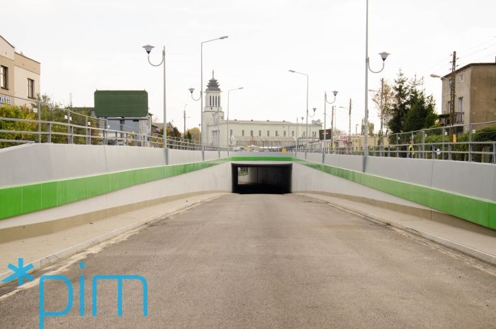 na dębcu tunel - Poznańskie Inwestycje Miejskie