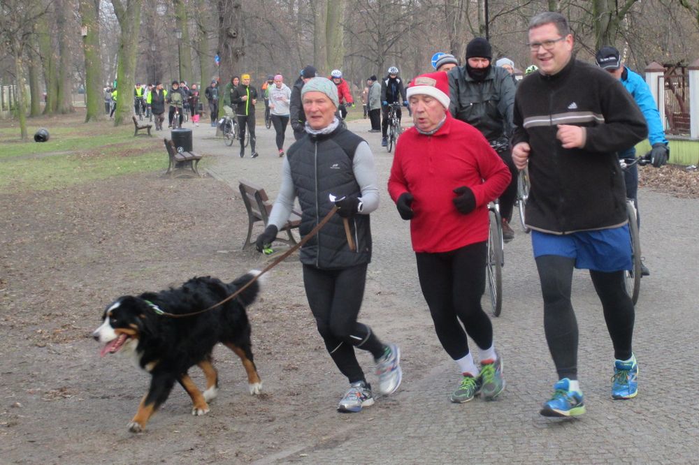 bieg noworoczny - Danuta Synkiewicz