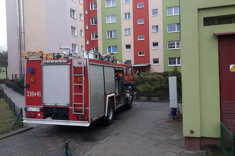 generator strażaków zasila respirator - OSP Głuszyna