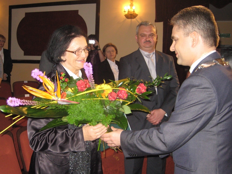 Honorowa Obywatelka Piły - Wiesława Pinkowska