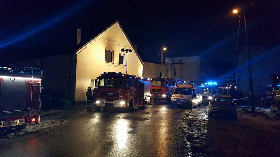 pożar ryczywół - OSP Rogoźno