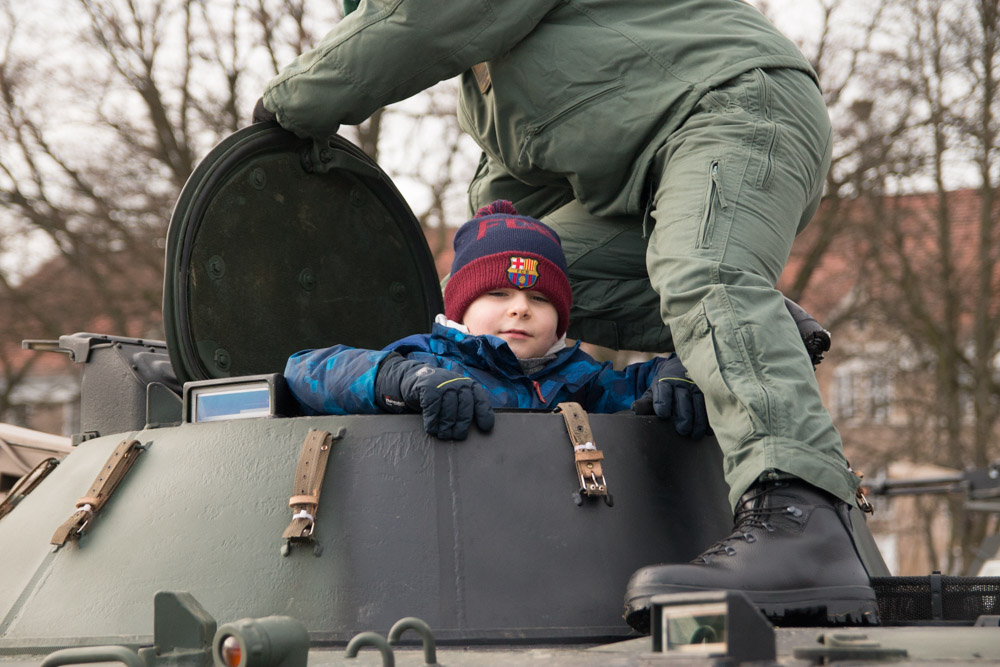 Piknik militarny w CSWL - Leon Bielewicz