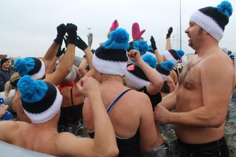 kąpiel morsów WOŚP - Aleksandra Braciszewska-Benkahla