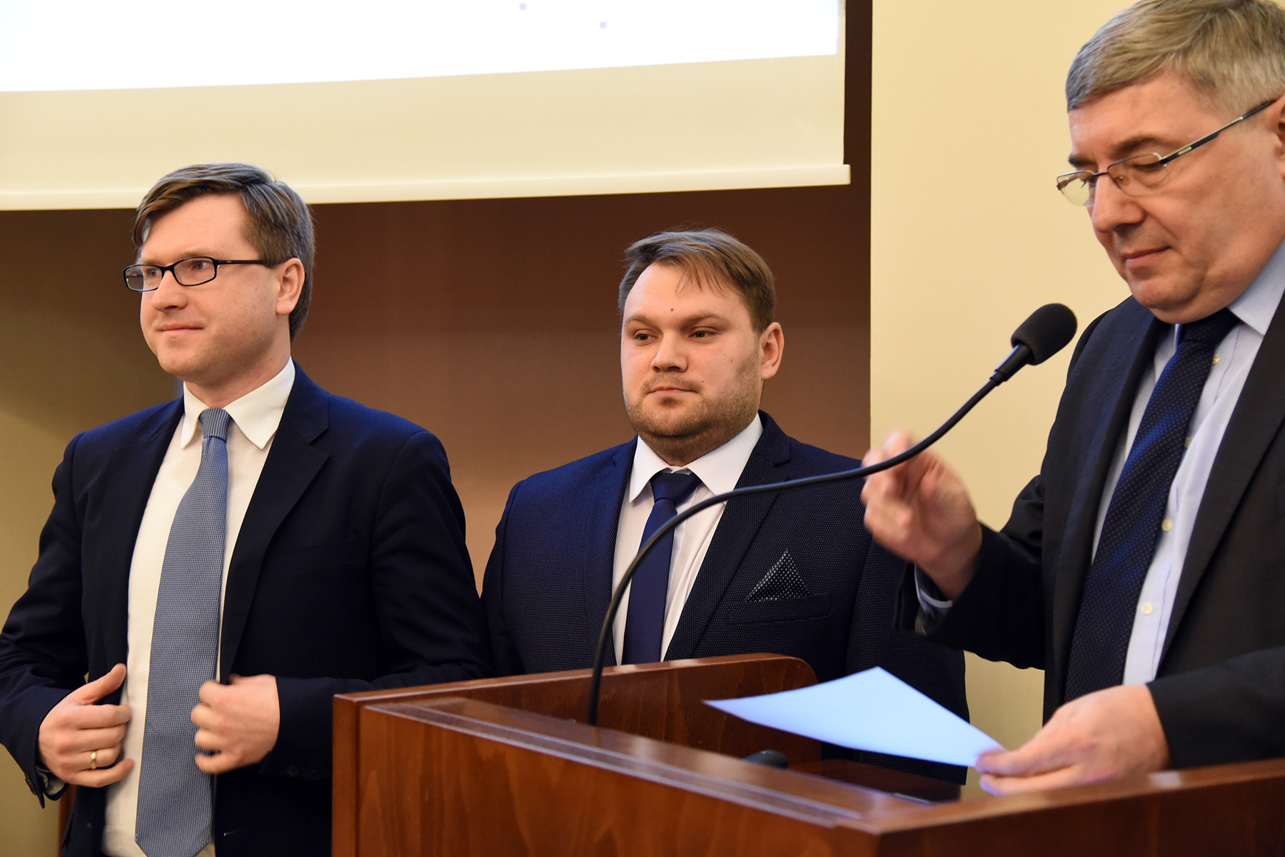 nowi radni Andrzej Rataj i Tomasz Stachowiak - Urząd Miasta Poznania