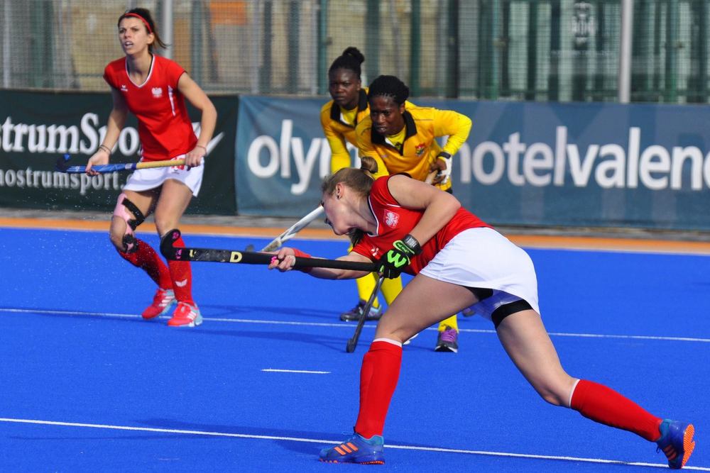 hokej na trawie kobiety Polska-Ghana - Dariusz Łapawa