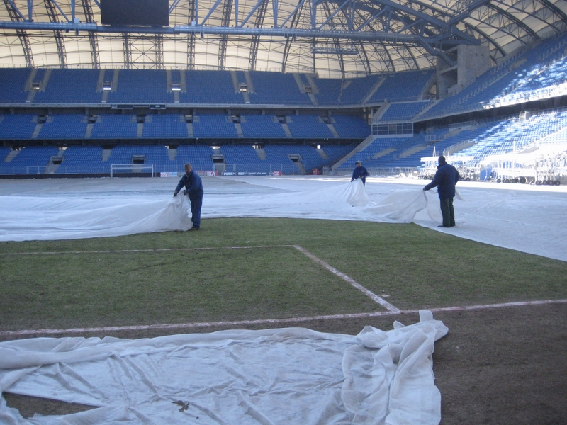 Pierwsza wycieczka po stadionie - Adam Michalkiewicz