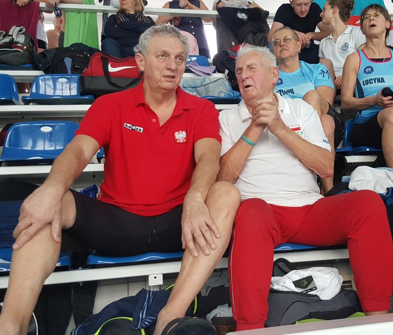 pływak 95lat - Grzegorz Hałasik