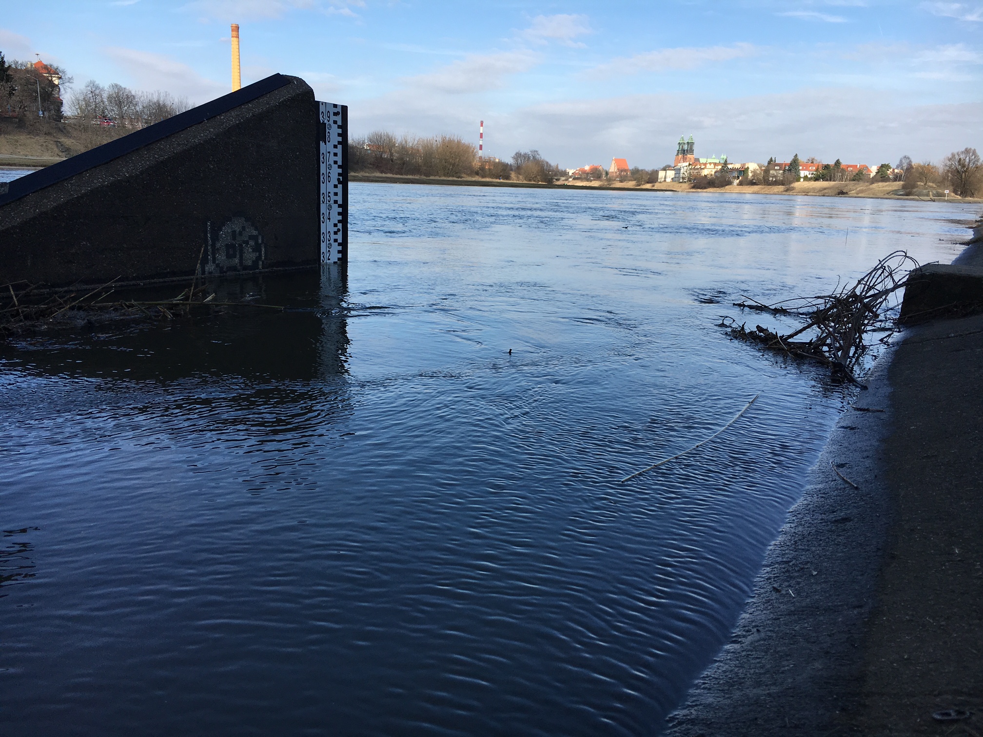 wysoki poziom rzeki warty (1) - Wojciech Wardejn