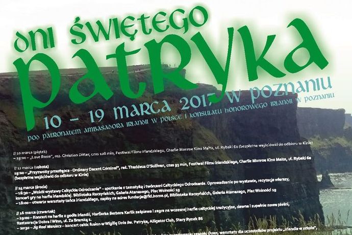 dni świętego patryka - Fundacja Kultury Irlandzkiej